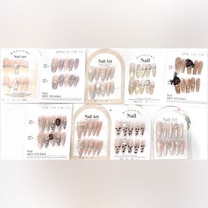 1 FOR $10 or 2 FOR $15! Cute Fake Nail Sets (30+ designs)